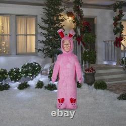 6' RALPHIE IN PLUSH BUNNY SUIT Airblown Yard Inflatable CHRISTMAS STORY