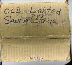 60's Vintage 17 Blow Mold Santa Claus, Electrified, Original Box, Union Products