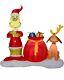 6ft Grinch And Max Christmas Airblown Yard Inflatable Outdoor Decoration Nib