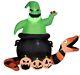 7.5 Ft Oogie Boogie Nightmare Before Christmas Disney Lighted Yard Inflatable