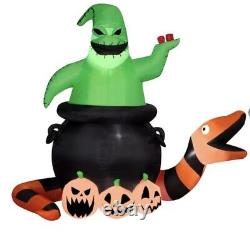 7.5 Ft OOGIE BOOGIE Nightmare Before Christmas DISNEY Lighted Yard Inflatable