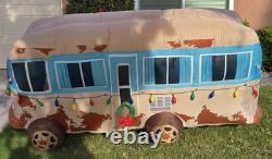7.5ft Wide Christmas Vacation Uncle Eddie's RV Christmas Inflatable Gemmy W Box