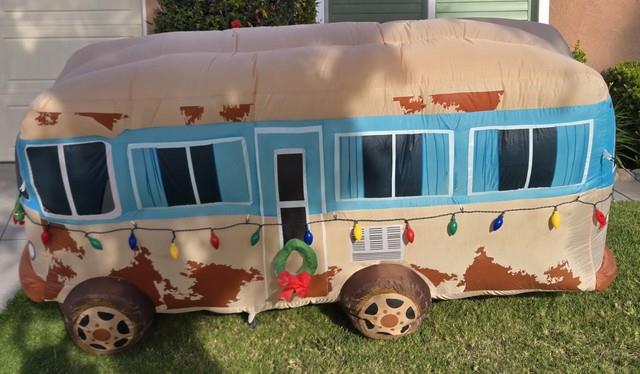 7.5ft Wide Christmas Vacation Uncle Eddie's Rv Christmas Inflatable Gemmy W Box