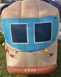 7.5ft Wide Christmas Vacation Uncle Eddie's RV Christmas Inflatable Gemmy W Box