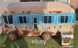 7.5ft Wide Christmas Vacation Uncle Eddie's RV Christmas Inflatable Gemmy W Box