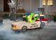 7 Ft Ghostbusters Ecto 1 With Slimer Airblown Lighted Yard Inflatable
