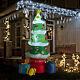7 Ft Inflatable Christmas Tree Led Lighted Outdoor Yard Holiday Decorations Gift