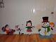 7-piece Little People Hand Made And Painted Christmas Yard Art Decoration