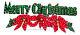 72 Holographic Lighted Merry Christmas Sign Holiday Poinsettia Outdoor Yard