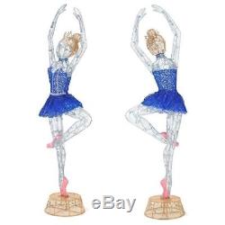 78 LED Lighted Twinkling Ballerina Sculpture Christmas Yard Decor FREE SHIPPING