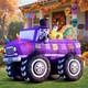 7ft Halloween Inflatable Blow Up Decorations, Dia De Los Muertos Day Of Dead Cat