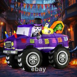 7FT Halloween Inflatable Blow up Decorations, Dia De Los Muertos Day of Dead Cat 7FT Halloween Inflatable Blow up Decorations, Dia De Los Muertos Day of Dead Cat