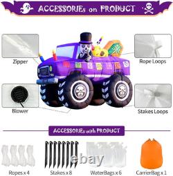7FT Halloween Inflatable Blow up Decorations, Dia De Los Muertos Day of Dead Cat 7FT Halloween Inflatable Blow up Decorations, Dia De Los Muertos Day of Dead Cat