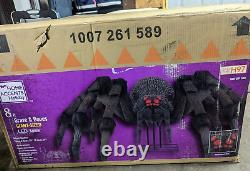 7ft Colossal Graveyard Spider Home Accents Holiday Halloween Houston Pickup