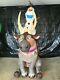 7ft Gemmy Airblown Inflatable Prototype Christmas Frozen Olaf & Sven #11431