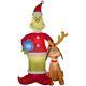 8 Foot Grinch Christmas Inflatable Outdoor Yard Decoration Air Blow Self Inflate
