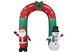 8 Foot Tall Christmas Holiday Inflatable Santa Claus Snowman Archway Decoration