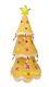 8 Ft Gingerbread Christmas Tree Lighted Outdoor Air Blown Inflatable