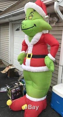 8' Tall The Grinch That Stole Christmas Airblown Inflatable Blow Up