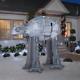 8 Ft. Gemmy Christmas Inflatable At-at On Snow Base Scene Holiday Decoration New