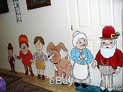 8-pc. SET THE YEAR WITHOUT A SANTA CLAUS CHRISTMAS YARD ART decoration