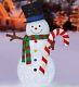 84 Pre Lit Pop-up Snowman 330 Led Lights Indoor Outdoor Christmas Decoration