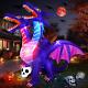 8ft Halloween Inflatables Decorations Inflatable Dragon Outdoor Decorations With