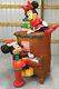 8ft Gemmy Airblown Inflatable Prototype Christmas Mickey And Minnie Piano #39876