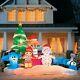 9.5 Ft Rudolph's Island Of Misfit Toys Airblown Lighted Yard Inflatable
