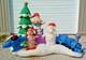 9.5 Ft Island Of Misfit Toys Scene Christmas Inflatable
