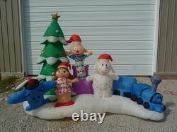 9.5 ft Island of Misfit Toys Scene Christmas inflatable 9.5 ft Island of Misfit Toys Scene Christmas inflatable