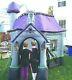 9' 9ft Gemmy Halloween Inflatable Haunted House With Lights & Sounds Decoration