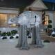 9 Ft Star Wars At-at Walker With Christmas Lights Gemmy Airblown Yard Inflatable