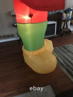 9' Gemmy Airblown Inflatable Mickey Mouse with Santa Hat & Candy Cane Lighted Yard 9' Gemmy Airblown Inflatable Mickey Mouse with Santa Hat & Candy Cane Lighted Yard