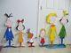 9-pc. Set Hand Made & Painted Whoville Arch & Whoville People Christmas Yard Art