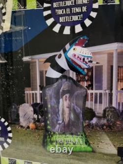 9ft Beetlejuice Living Projection Airblown Inflatable / Halloween 223453 9ft Beetlejuice Living Projection Airblown Inflatable / Halloween 223453