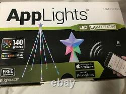 APPLIGHTS 5.8Ft LED Tech-Tree 140 Effects Phone Apps Control Brilliant Lightshow