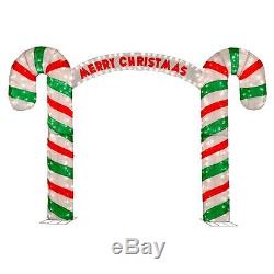 After Christmas Sales Decorations Lighted Merry Candy Cane Archway Outdoor Yard