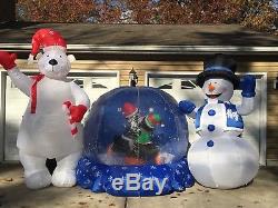 Air-O-Motion Christmas Inflatable SnowGlobe