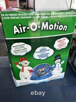 Air-O-Motion Inflatable 9 foot Christmas snow globe