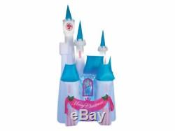 Airblown Cinderella Castle Princess Inflatable Disney Christmas Holiday 8 Ft LED