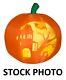 Airblown Gemmy Panoramic Projection Pumpkin 5' Inflatable Halloween Decor (used)