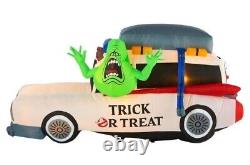 Airblown Ghostbusters Scene Ecto 1 withSlimer Out Of Window Model 225893 New