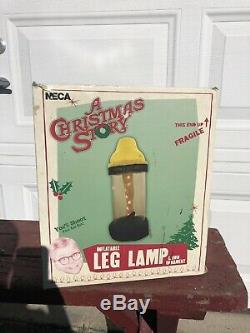 Airblown Inflatable Christmas Story Leg Lamp 6ft. Lights Up Yard Decoration