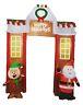 Airblown Inflatable Outdoor Christmas Gingerbread Archway Decor 10.5 Ft Wide