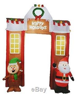 Airblown Inflatable Outdoor Christmas Gingerbread Archway Decor 10.5 Ft Wide
