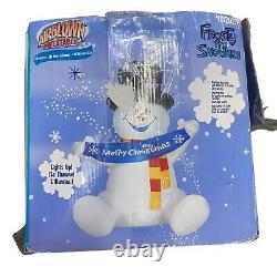 Airblown inflatable 5.5 foot tall Frosty the Snowman Rare