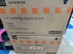 Animated LED Frankenstein's Monster 7 FT. Halloween Home Depot 2024 New Box