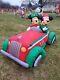Brand New Mickey And Minnie Disney Airblown Light-up Christmas Car Inflatable
