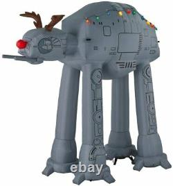 BRAND NEW Star Wars 8.5 ft. Inflatable AT-AT Reindeer FREE SAME-DAY SHIPPING